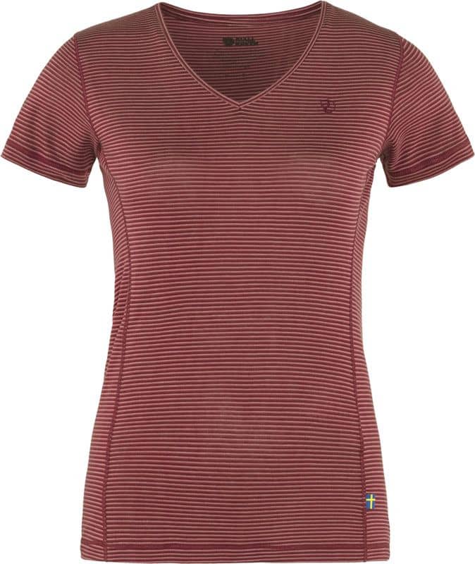 Abisko Cool T-Shirt W Pomegranate Red + Fjällräven