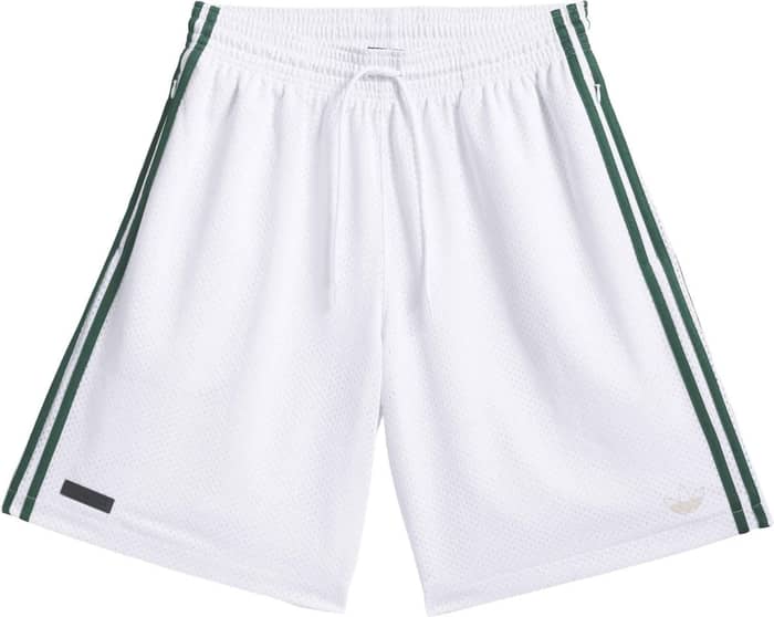 Tyshawn B Short White/Matte Gold/Collegiate Green