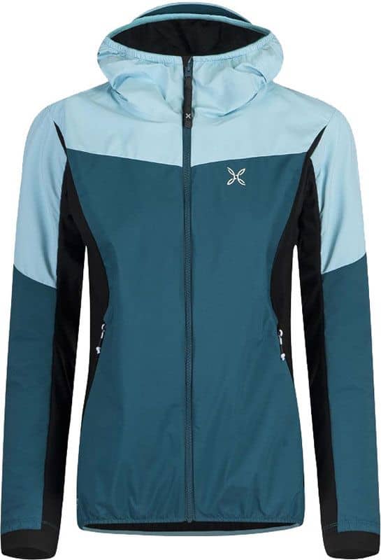 Air Action Hybrid Jacket W Baltic/Ice Blue + Montura