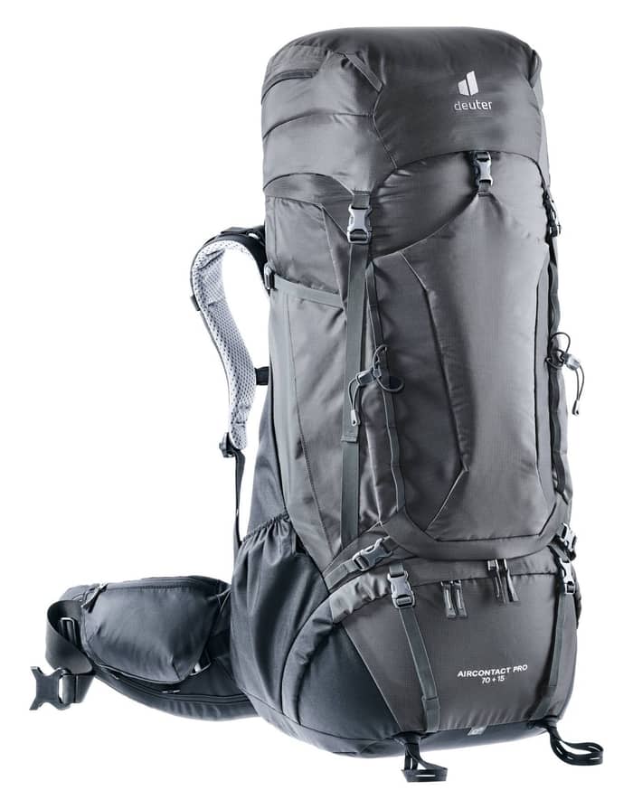Aircontact Pro 70+15 Graphite Noir + deuter