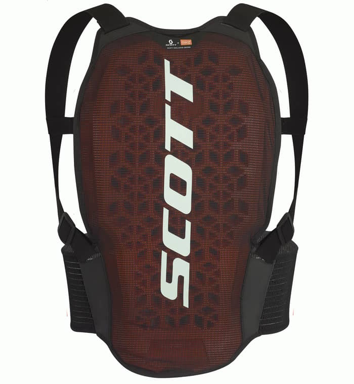AirFlex Back Protector Black/Grey Jr + Scott