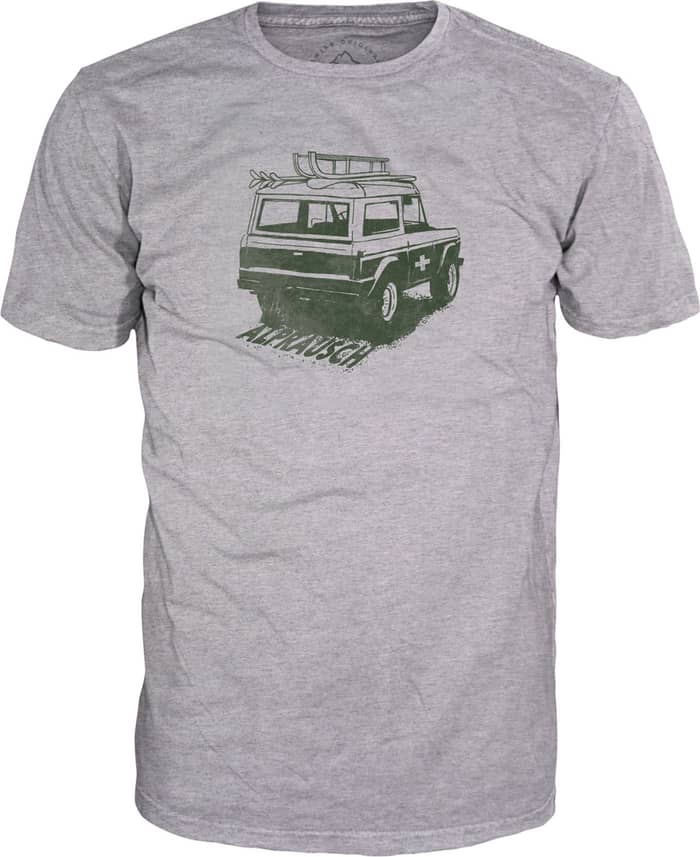 Alp Safari T-Shirt Grey Melange + Alprausch
