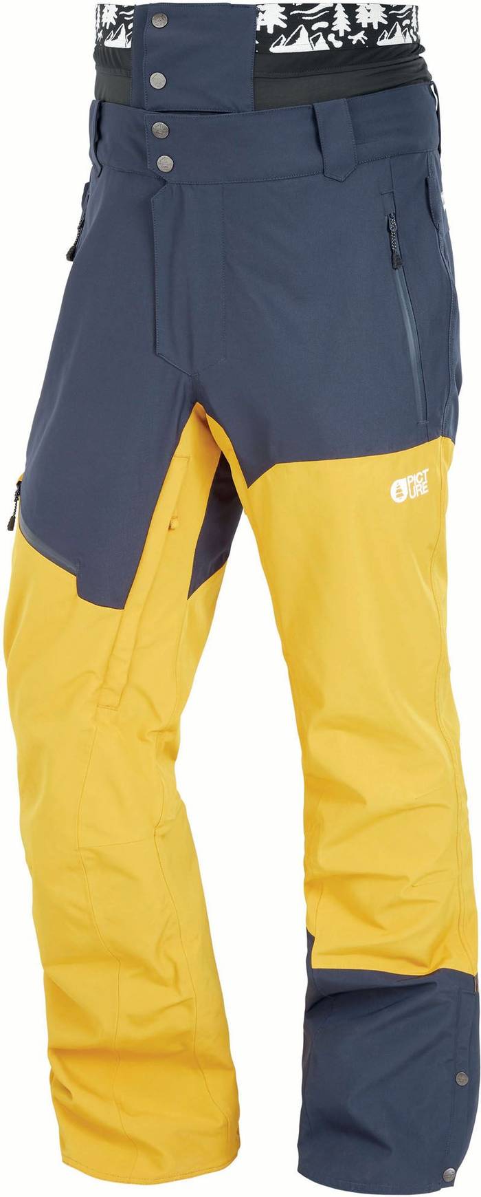 Alpin Pant M Safran Dark Blue + Picture Organic Clothing