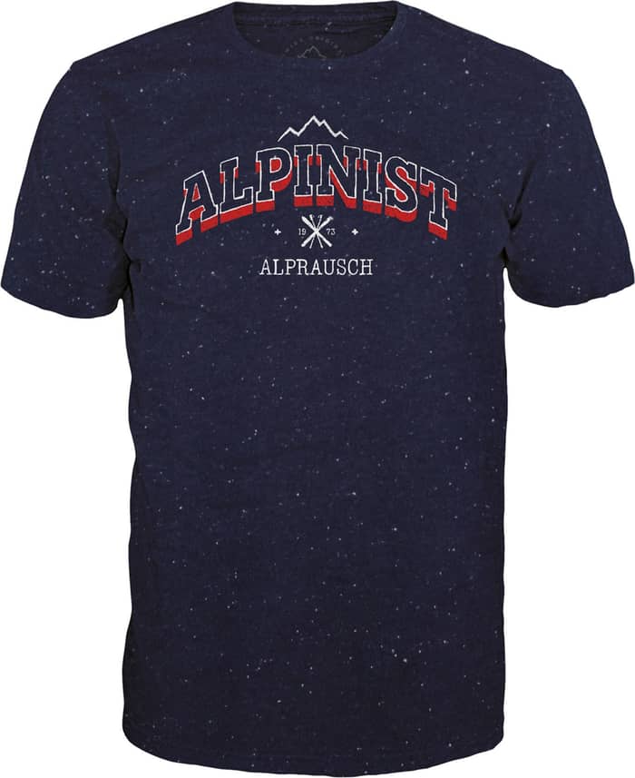 Alpinischt T-Shirt Navy Fancy Melange + Alprausch