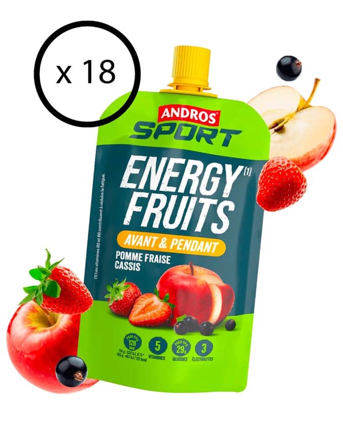 Pack Energy Fruits Pomme Fraise Cassis (x18)