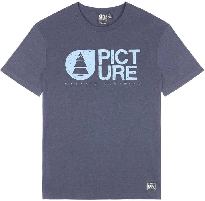 Basement Draw Dark Blue Melange + Picture Organic Clothing