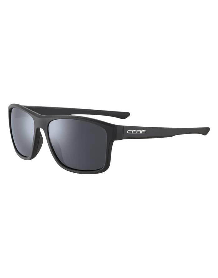 Baxter Soft Touch Black Zone Polarized Grey Cat.3 Silver + Cébé