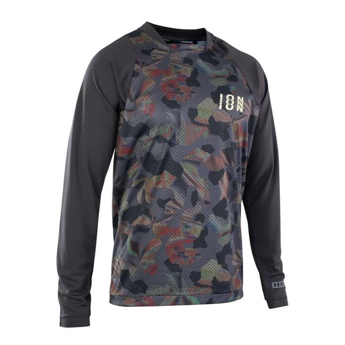 Bike Tee Scrub LS Black + Ion