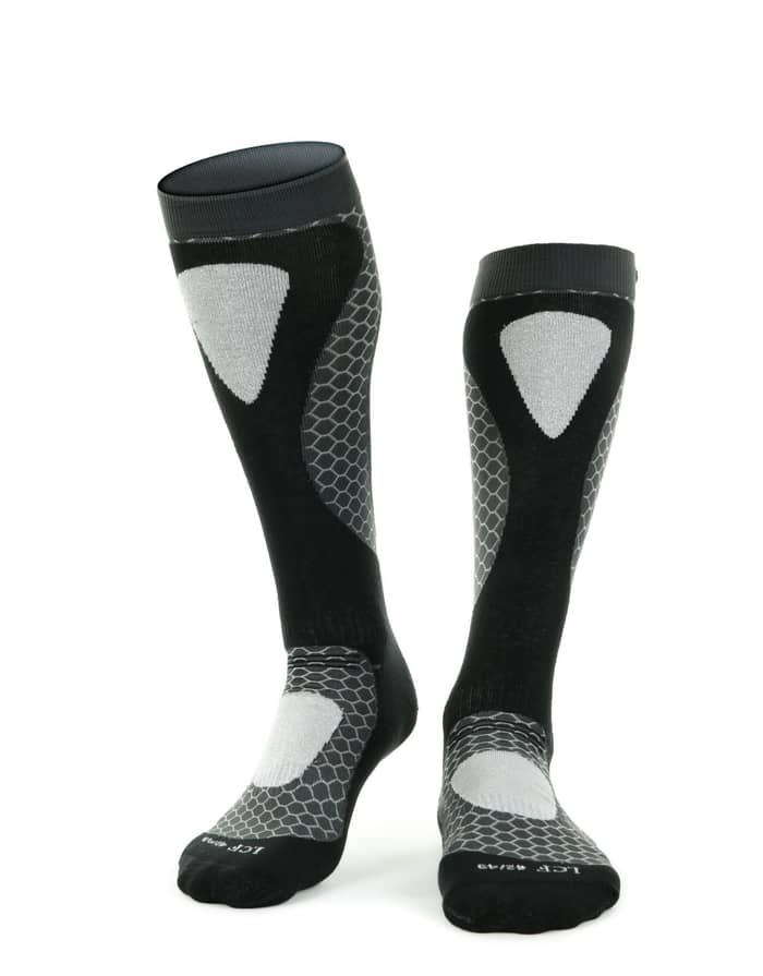 Bio Céramique Socks Argent + La Chaussette de France