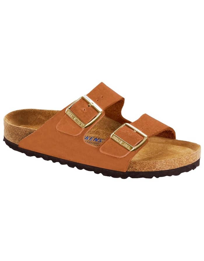 Arizona W Soft Footbed Nubuck Leather Pecan