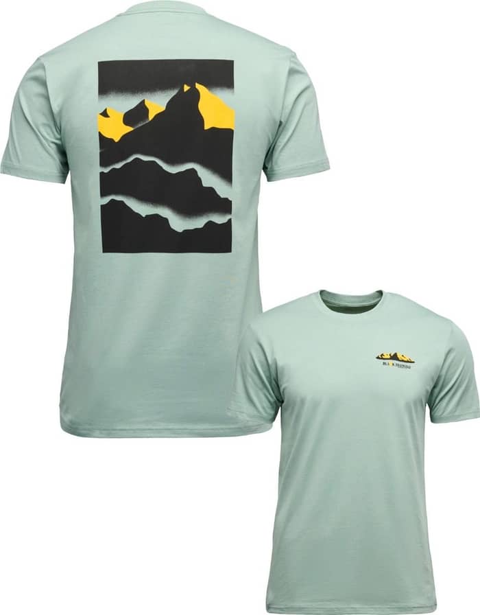 M Mountainscape SS Tee Agave
