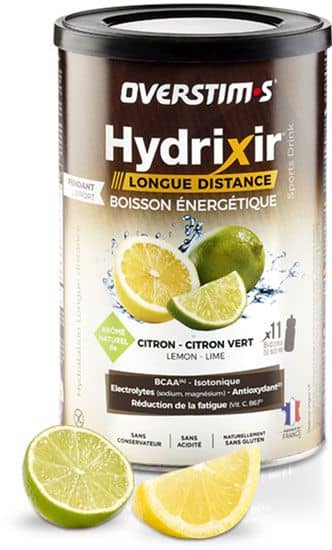 Boisson Energétique Hydrixir Longue Distance Overstims Citron - Citron Vert 600g