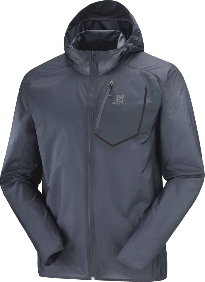 Bonatti Aero Hoodie U Ebony + Salomon