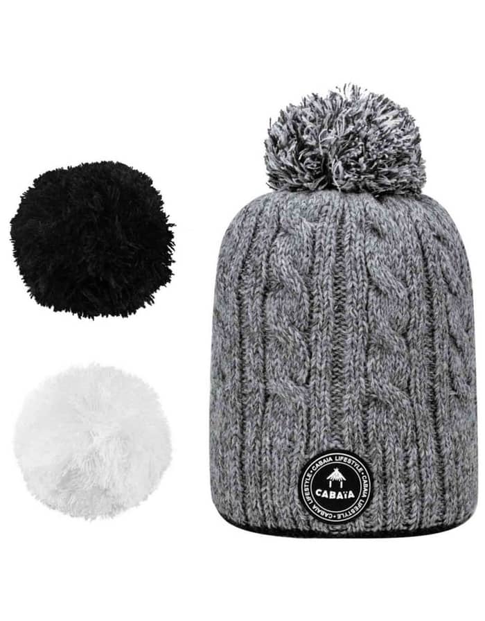Creamy Gin Beanie Grey Melanged