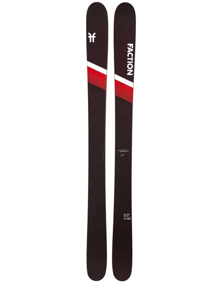 Faction Candide 2.0 YTH Black 2021 Skis enfant : Snowleader