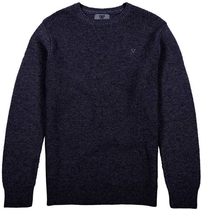 Cavancha Upcycled Sweater Dark Naval + Vissla
