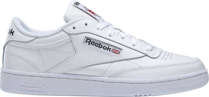 Club C 85 White Black + Reebok