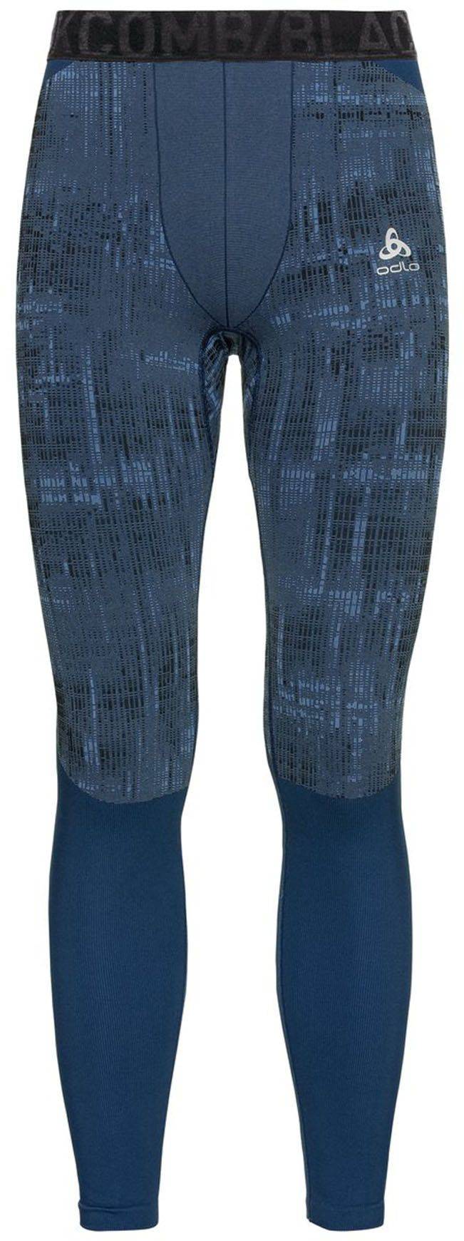 Collant Blackcomb Estate Blue + Odlo