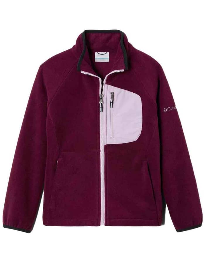 Fast Trek™ III Fleece Full Zip Jr Marionberry/Aura