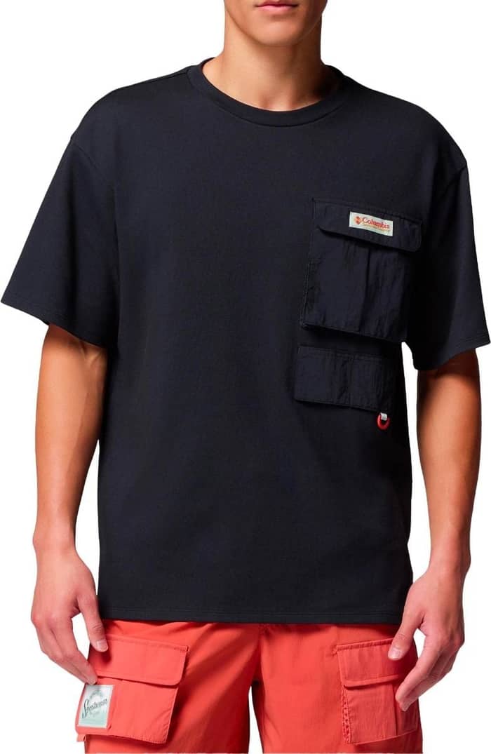 Cove Beach Pocket Tee Black
