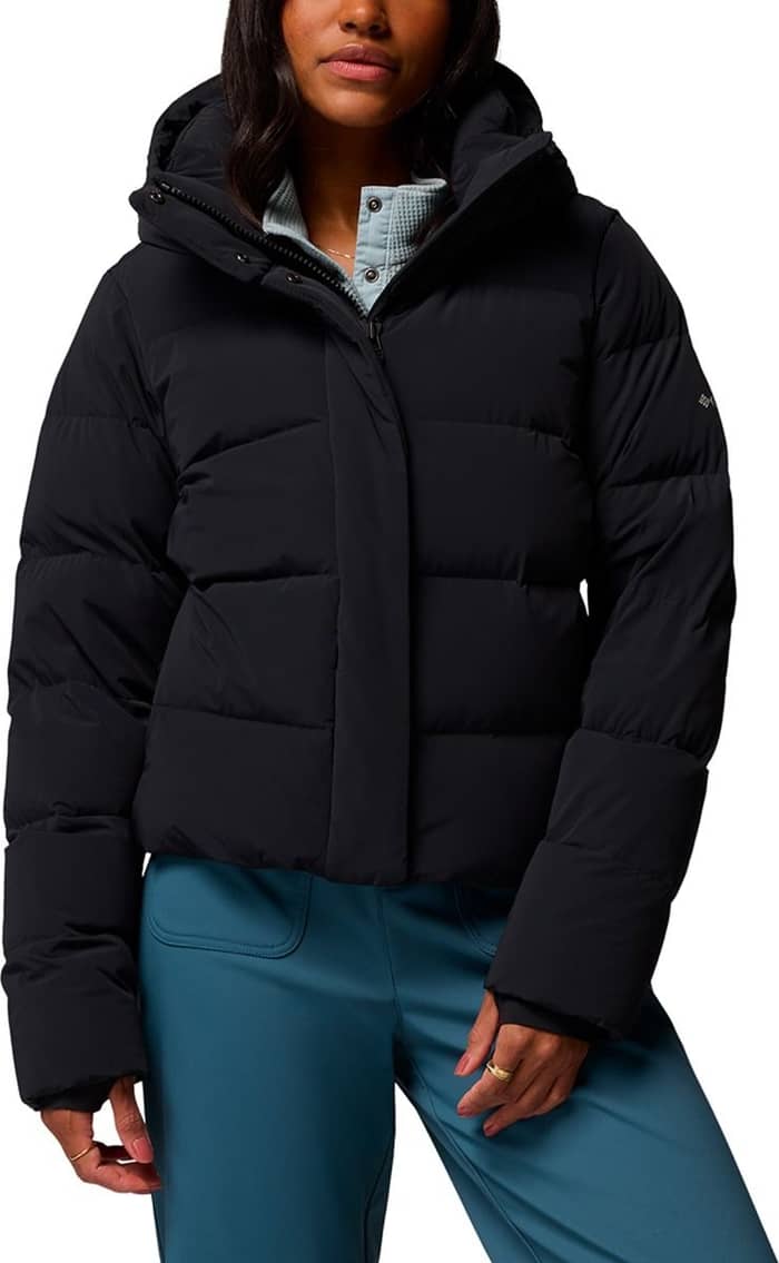 Amaze Puff Hooded Jacket Black