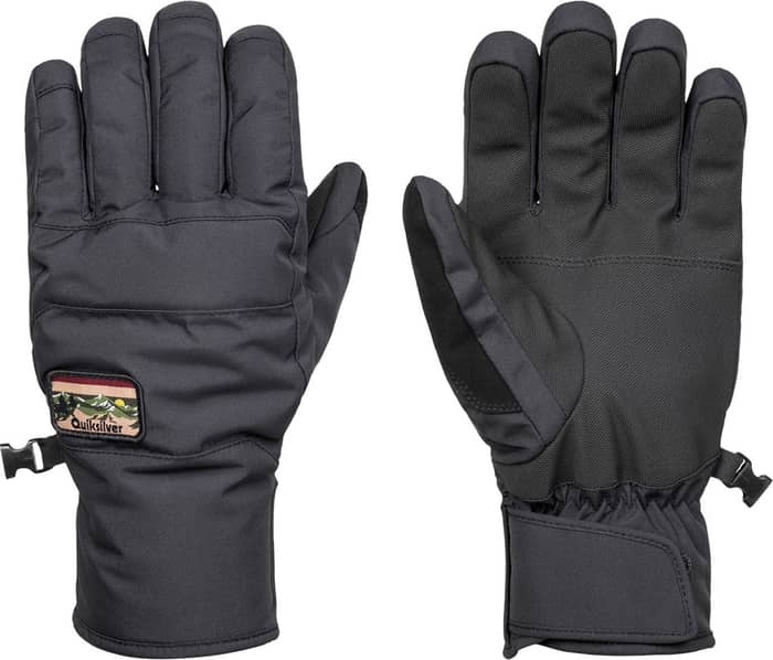 Cross Glove True Black + Quiksilver