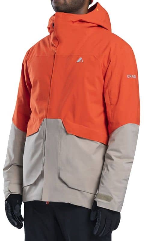 Cypresss Jacket M Nordic Red + Orage