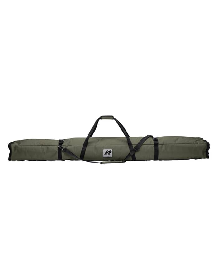 Double Padded Ski Bag Mlt Green + K2