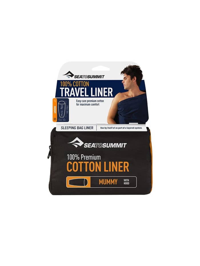 100% Cotton Travel liner + Sea To Summit