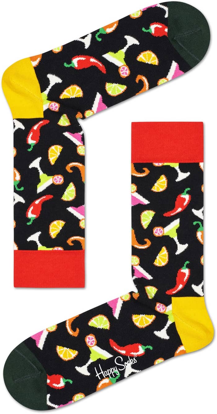 Drink Sock Noir + Happy Socks