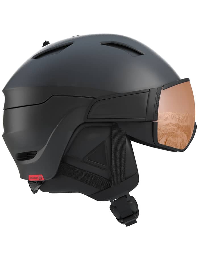 Driver S Black/Red Accent/Univ + Salomon