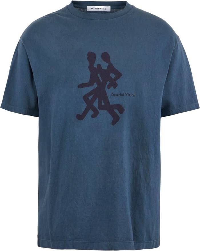 Runners Warm California Cotton Tee Blue