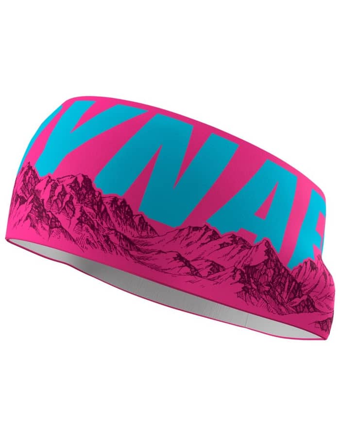 Graphic Performance Headband Pink