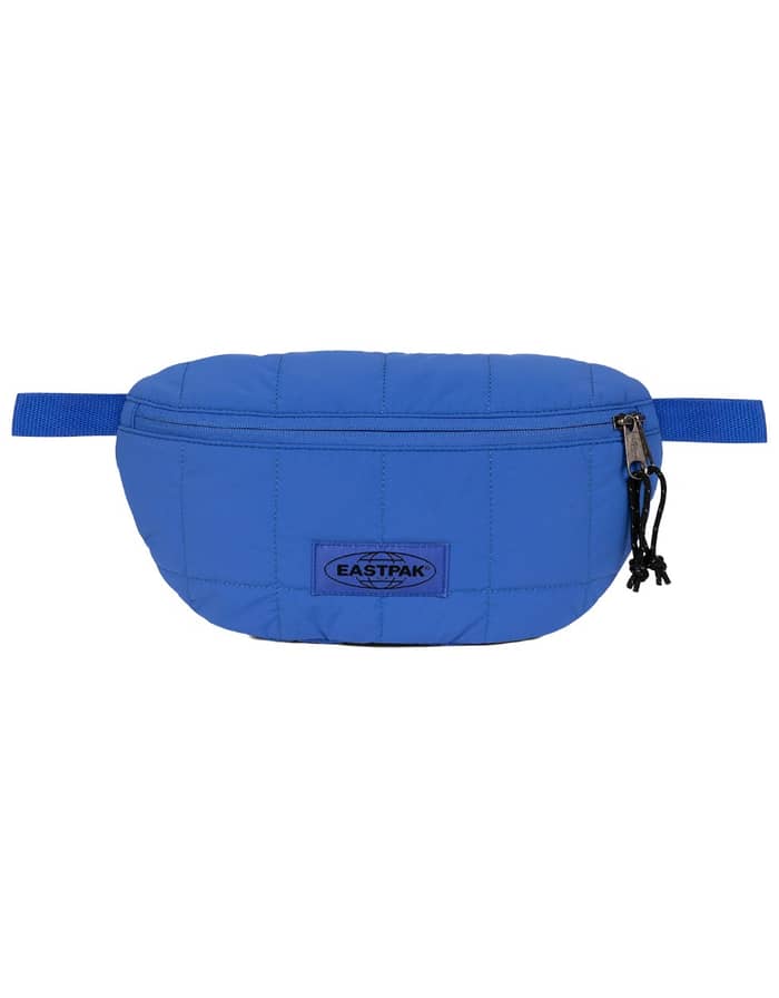 Bumbag Large Puff Checks Blue