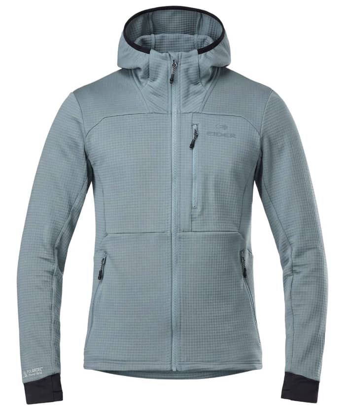 M Thorens Polartec Powergrid Fleece Hoodie Abyss