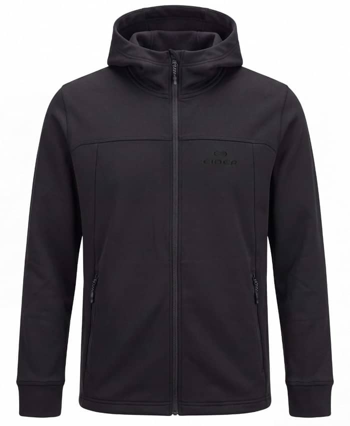 M Bellacha Fleece Hoodie Black