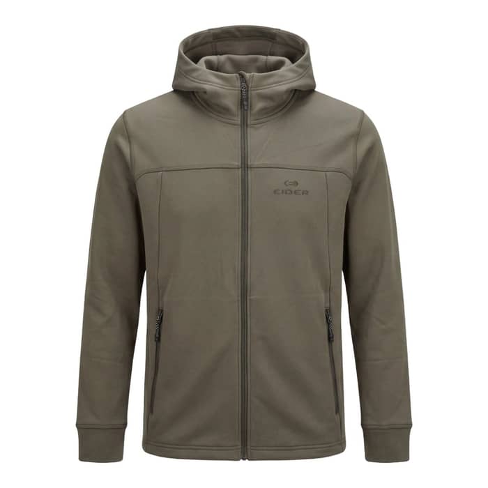 M Bellacha Fleece Hoodie Khaki