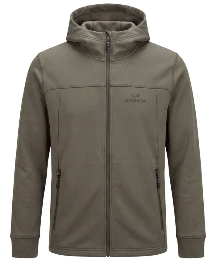 M Bellacha Fleece Hoodie Khaki