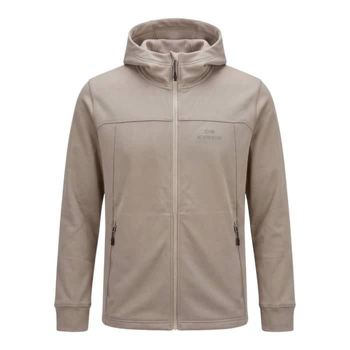 M Bellacha Fleece Hoodie Cobblestone Beige