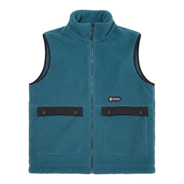 Roselend Vintage Fleece Vest Vintage Blue
