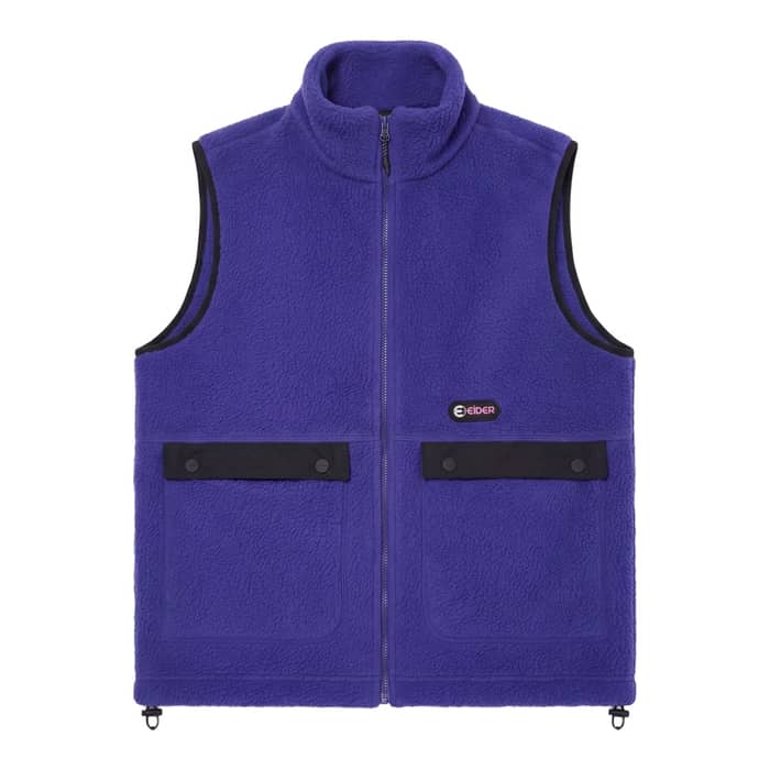 Roselend Vintage Fleece Vest Vintage Purple