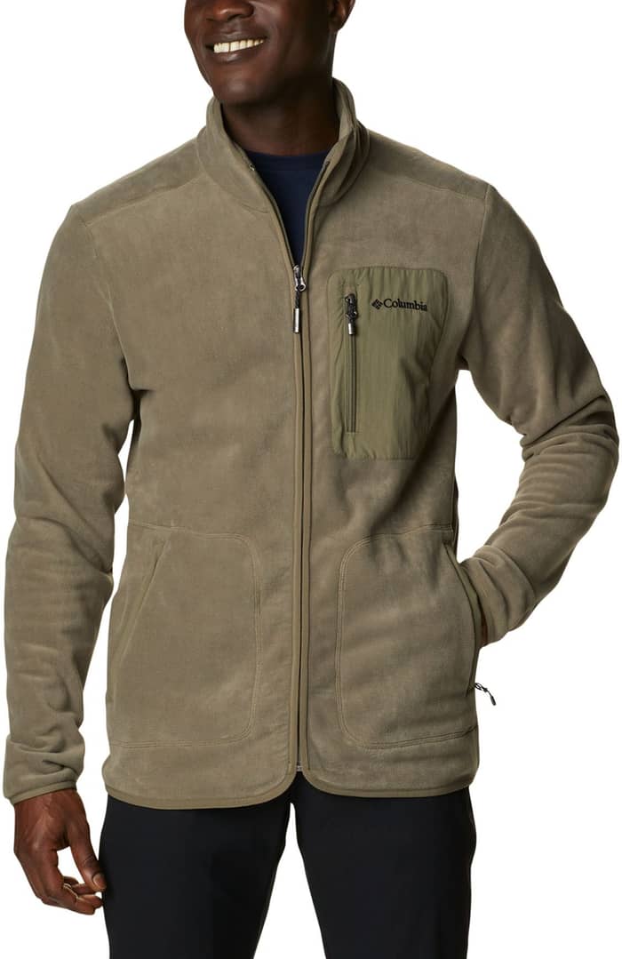 Exploration FZ Fleece M Stone Green + Columbia