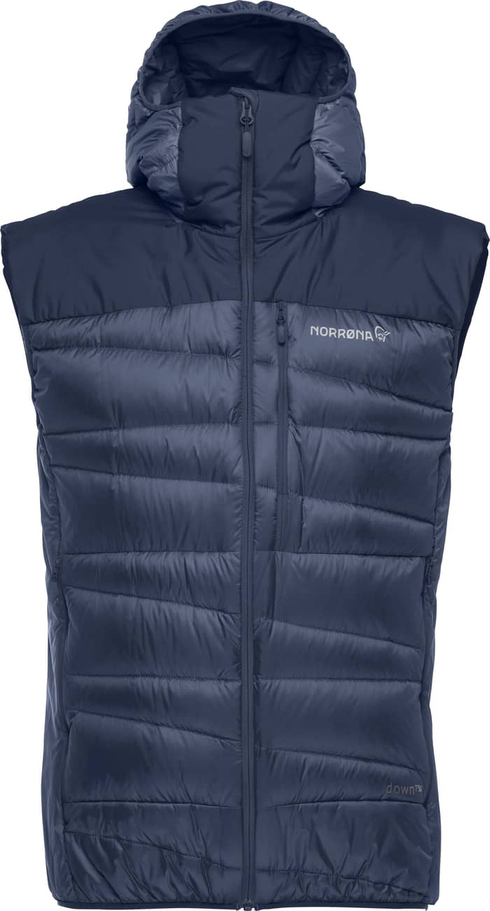 Falketind Down750 Vest M Indigo Night