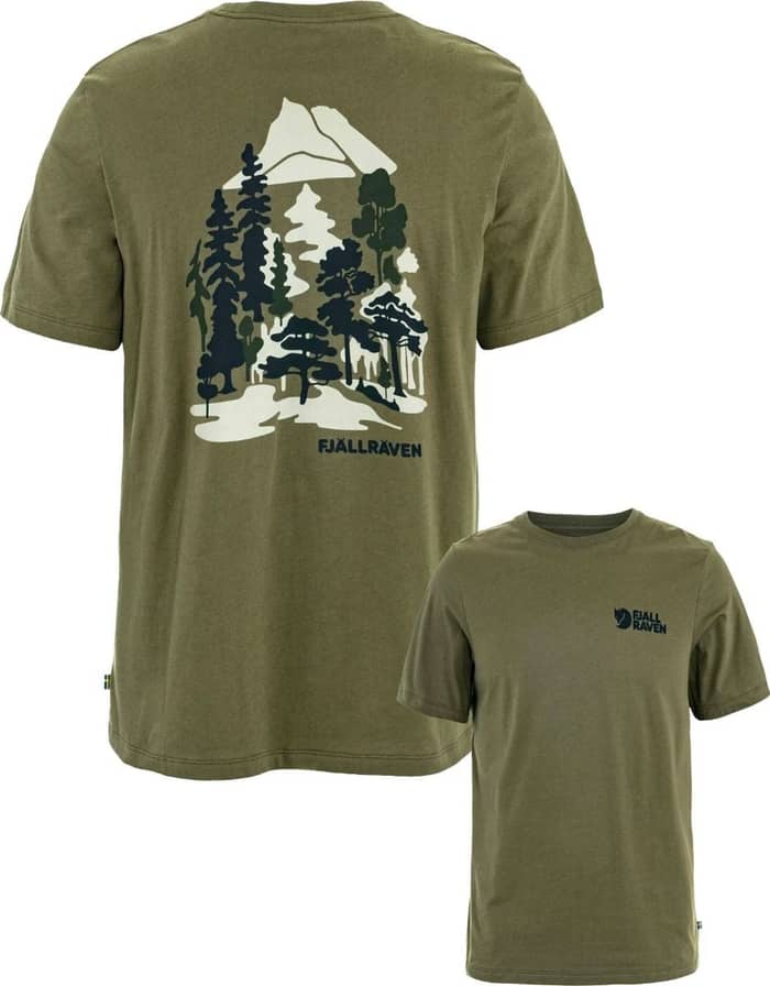 Swedish Forest Tee M Laurel Green