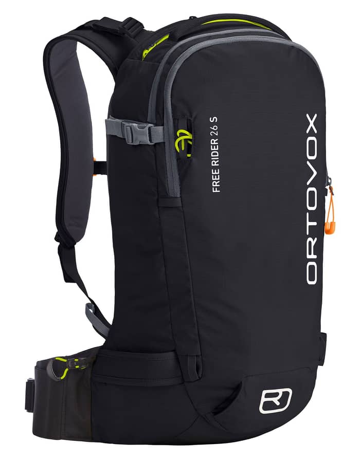 Free Rider 26 S Black Raven + Ortovox
