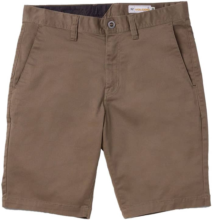Frickin Modern Stretch Short 21" M Mushroom + Volcom