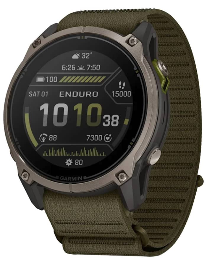 Enduro™ 4 Sapphir Solar Titanium Olive