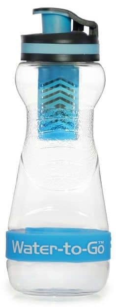 Water-To-Go 50cl GO! Bottle - Blue + Water To Go