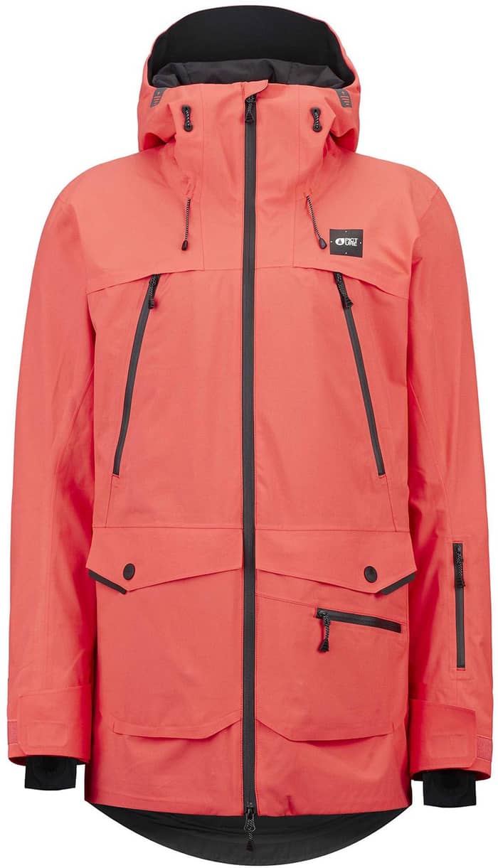 Haakon Jacket Hot Coral + Picture Organic Clothing