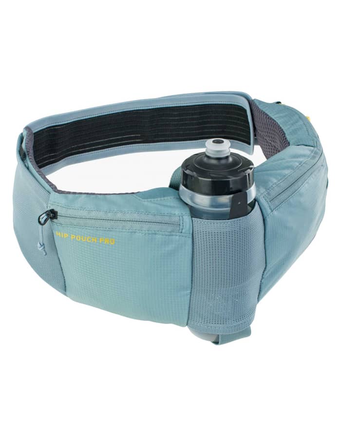 Hip Pouch Pro + Trinkflasche 0.55l grey + Evoc